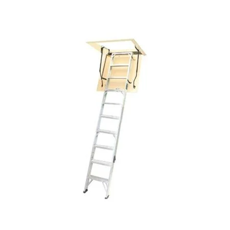 Escalera para mansarda o ático en aluminio